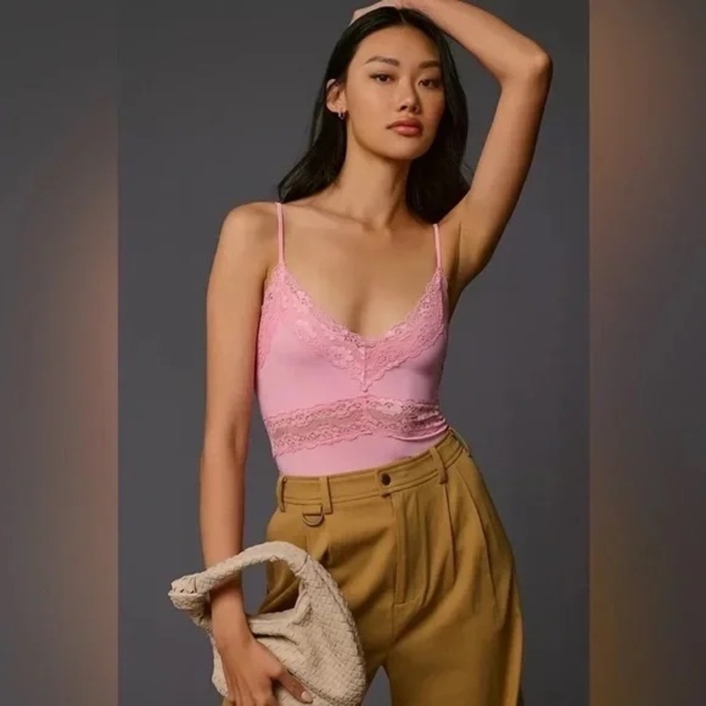 Anthropologie | English Factory Lace-Trimmed Bodysuit Various Sizes Available